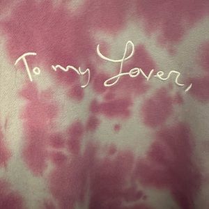 To My Lover Tie Dyed Hoodie - Taylor Swift